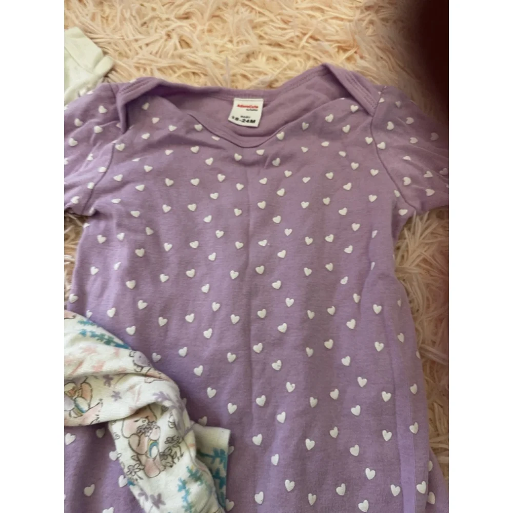 Toddler Care Bears snap up pajamas size 18-24 months